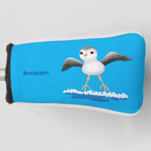 Funda Para Palo De Golf Ilustracion de personalizado de sandpier de bebé