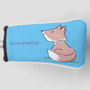 Funda Para Palo De Golf Ilustracion de personalizado de zorro bebé