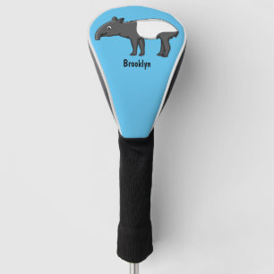 Funda Para Palo De Golf Ilustracion de personalizado feliz