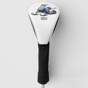 Funda Para Palo De Golf Ilustracion de personalizado para motos de nieve