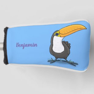 Funda Para Palo De Golf Ilustracion de personalizado toscano feliz
