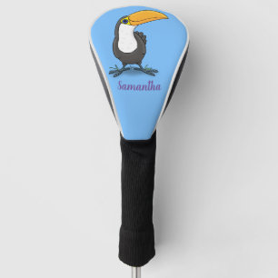 Funda Para Palo De Golf Ilustracion de personalizado toscano feliz