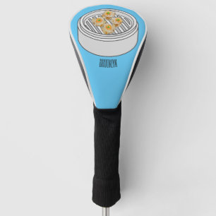 Funda Para Palo De Golf Ilustracion de Shumai dim sum personalizado