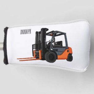Funda Para Palo De Golf Ilustracion del personalizado de elevación de la h