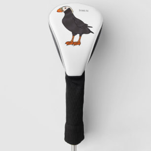 Funda Para Palo De Golf Ilustracion del personalizado de pajarito