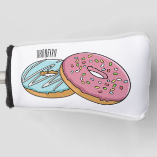 Funda Para Palo De Golf Ilustracion Donut personalizado