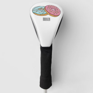 Funda Para Palo De Golf Ilustracion Donut personalizado
