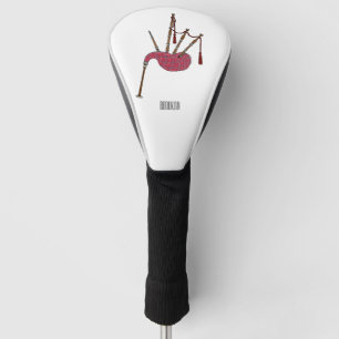 Funda Para Palo De Golf Ilustracion personalizado Bagpipes