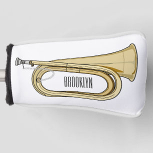 Funda Para Palo De Golf Ilustracion personalizado Bugle