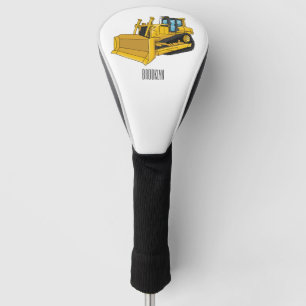 Funda Para Palo De Golf Ilustracion personalizado Bulldozer