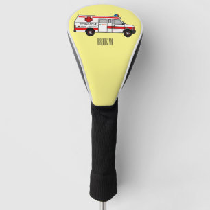 Funda Para Palo De Golf Ilustracion personalizado de ambulancia