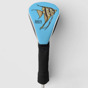 Funda Para Palo De Golf Ilustracion personalizado de Angelfish