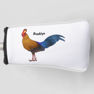 Funda Para Palo De Golf Ilustracion personalizado de aves de Sri Lanka