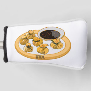 Funda Para Palo De Golf Ilustracion personalizado de bolso de camarón tail