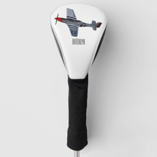 Funda Para Palo De Golf Ilustracion personalizado de bombarderos