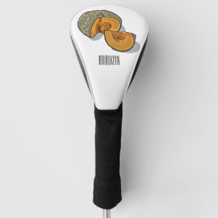 Funda Para Palo De Golf Ilustracion personalizado de calabaza