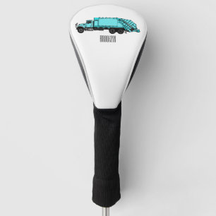 Funda Para Palo De Golf Ilustracion personalizado de camión de basura