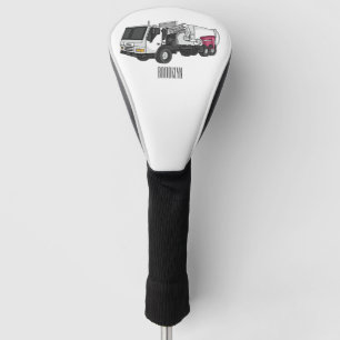 Funda Para Palo De Golf Ilustracion personalizado de camión de basura