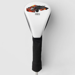 Funda Para Palo De Golf Ilustracion personalizado de carreras de Kart