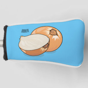 Funda Para Palo De Golf Ilustracion personalizado de cebolla