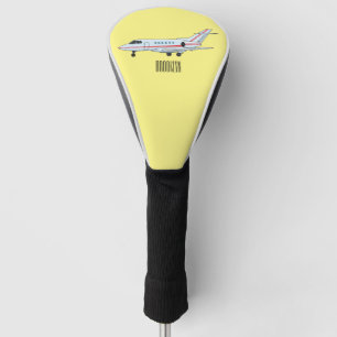 Funda Para Palo De Golf Ilustracion personalizado de chorro privado