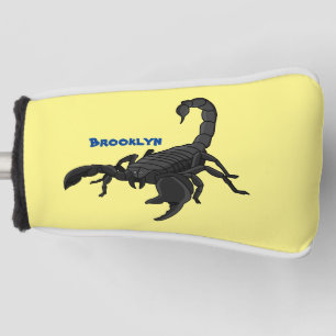 Funda Para Palo De Golf Ilustracion personalizado de escorpión hambriento