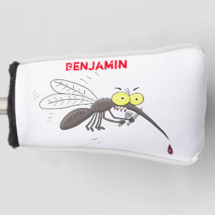 Funda Para Palo De Golf Ilustracion personalizado de insectos de mosquitos