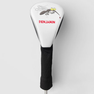 Funda Para Palo De Golf Ilustracion personalizado de insectos de mosquitos