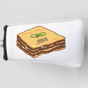 Funda Para Palo De Golf Ilustracion personalizado de Lasagna