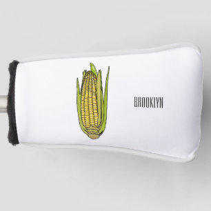 Funda Para Palo De Golf Ilustracion personalizado de maíz