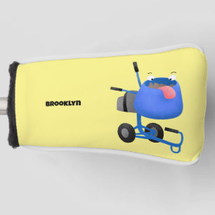 Funda Para Palo De Golf Ilustracion personalizado de mezclador de cemento