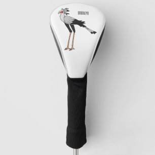 Funda Para Palo De Golf Ilustracion personalizado de pájaro de Secretario