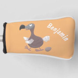 Funda Para Palo De Golf Ilustracion personalizado de pájaro dodo gracioso