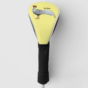 Funda Para Palo De Golf Ilustracion personalizado de pájaro faisán