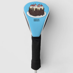 Funda Para Palo De Golf Ilustracion personalizado de pasteles de la Selva