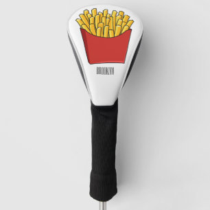 Funda Para Palo De Golf Ilustracion personalizado de patatas fritas