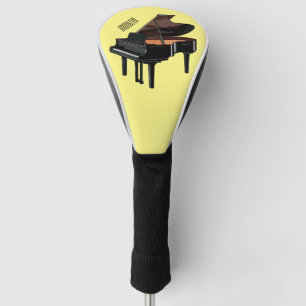Funda Para Palo De Golf Ilustracion personalizado de piano