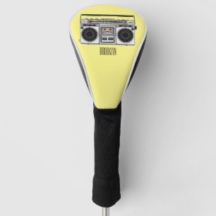 Funda Para Palo De Golf Ilustracion personalizado de radio
