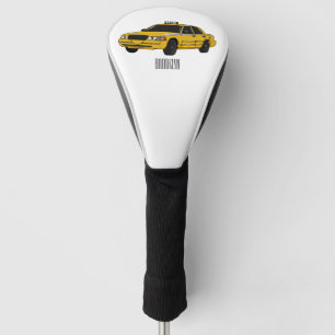Funda Para Palo De Golf Ilustracion personalizado de taxi