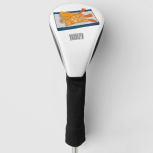 Funda Para Palo De Golf Ilustracion personalizado de tempura gambas