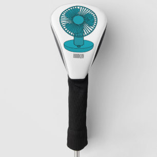 Funda Para Palo De Golf Ilustracion personalizado de ventilador