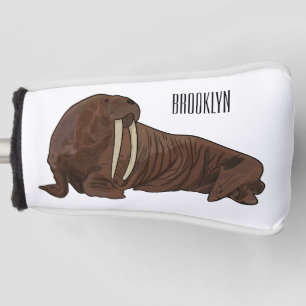 Funda Para Palo De Golf Ilustracion personalizado de Walrus