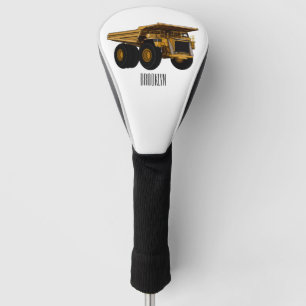 Funda Para Palo De Golf Ilustracion personalizado del camión de altura