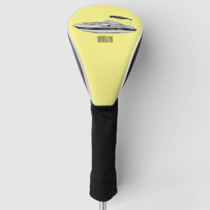 Funda Para Palo De Golf Ilustracion personalizado en motocicleta