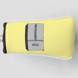 Funda Para Palo De Golf Ilustracion personalizado frigorífico de puerta fr