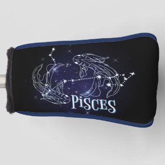 Funda Para Palo De Golf Im A Pisces Zodiac. Rótulo Pisces Zodiac De Moda