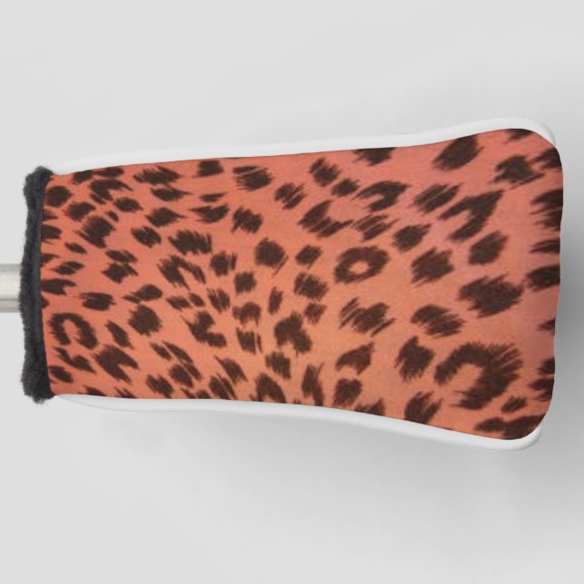 FUNDA PARA PALO DE GOLF IMPRESIÓN ANIMAL EN ROPA (Anverso)