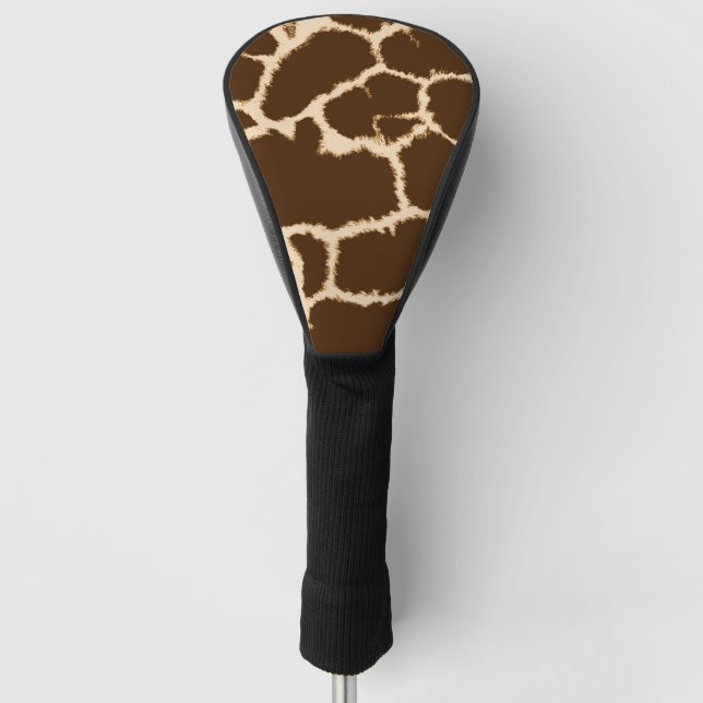 Funda Para Palo De Golf Impresión de jirafa (Anverso)