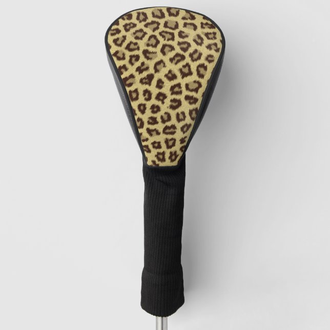 Funda Para Palo De Golf Impresión de leopardo/chita (Anverso)