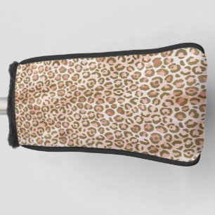 Funda Para Palo De Golf Impresión de leopardo marrón de color Bonito